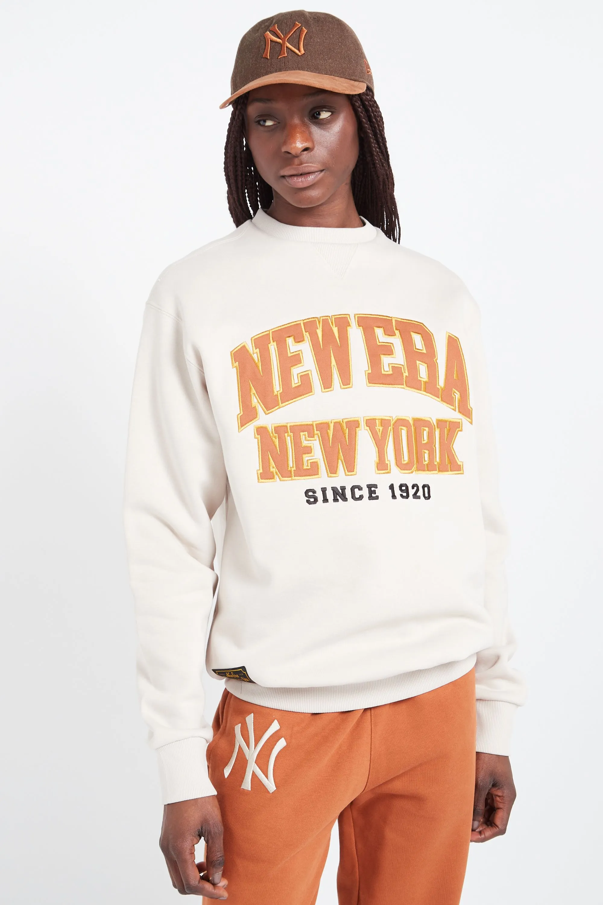 Sweatshirt Beige New Era - Femme | Citadium