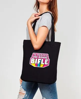 Sweatshirt homme Tu mérites une bonne bifle