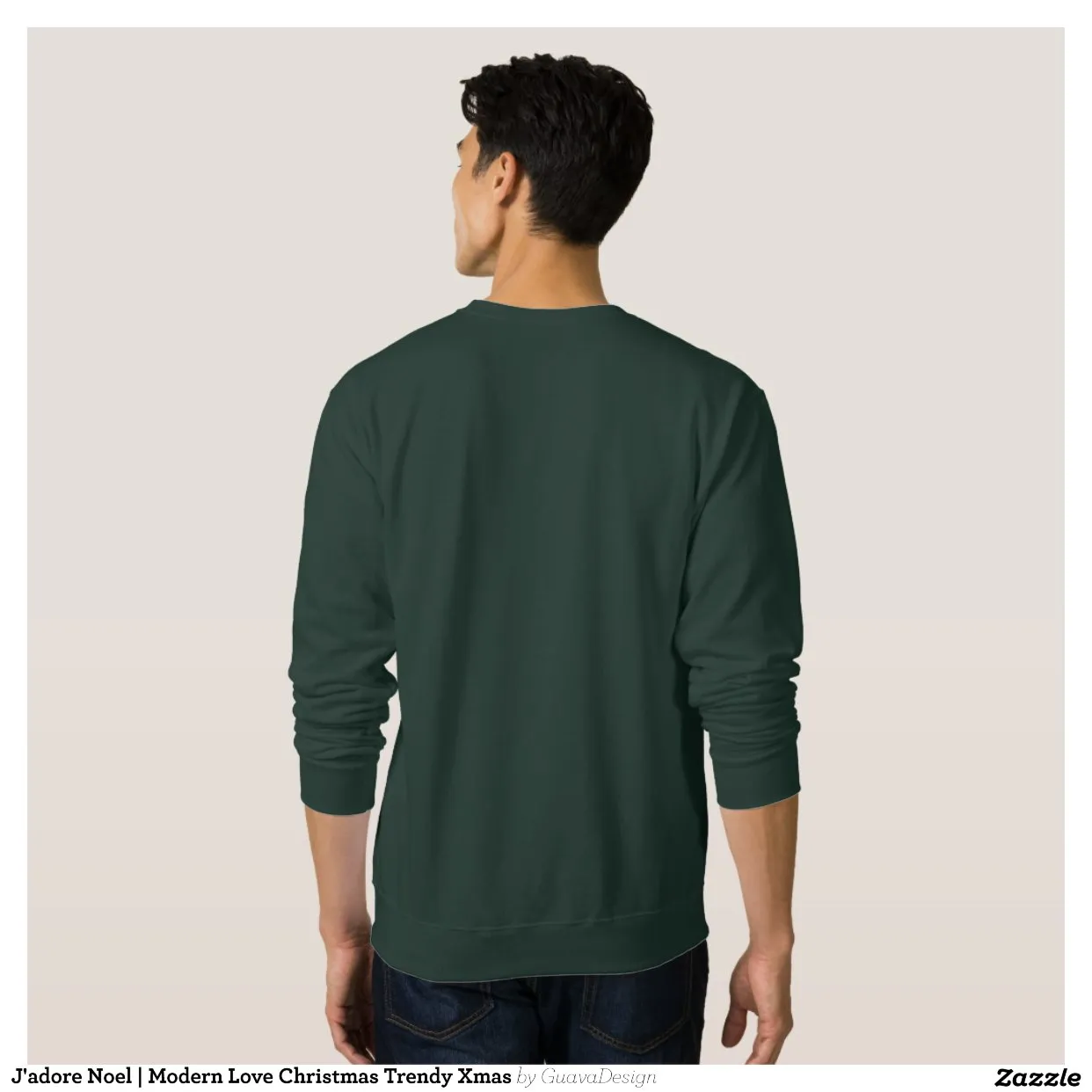 Sweatshirt J'adore Noel | Modern Love Noël à la mode Noël