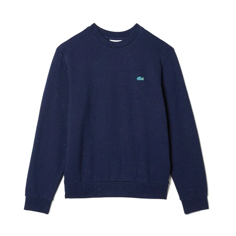 SWEATSHIRT LACOSTE CLASSIF FIT MOUCHETÉ EN MOLLETON