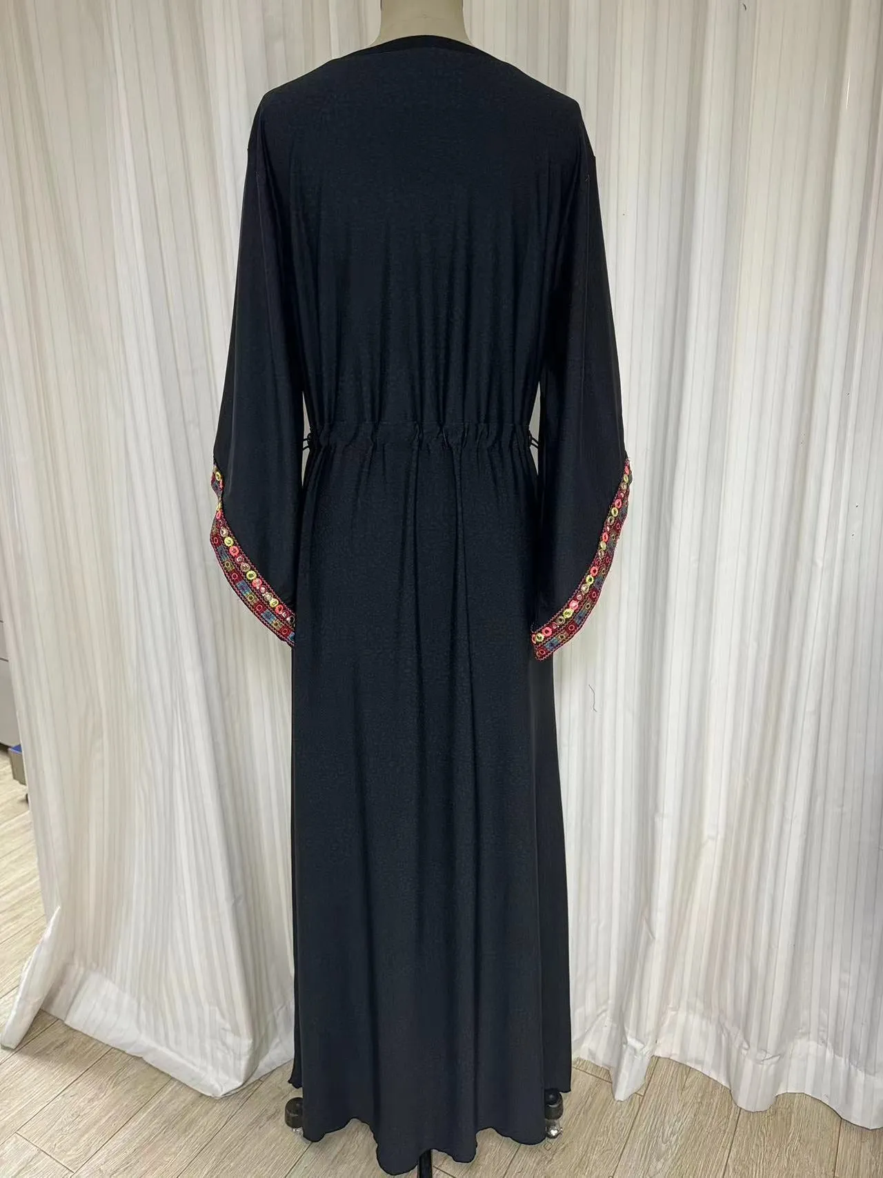 Swimwear dress Dr2302as-Ethnic style Dark tiger Long