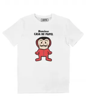 T-shirt Monsieur Casa De Papel | Grafitee