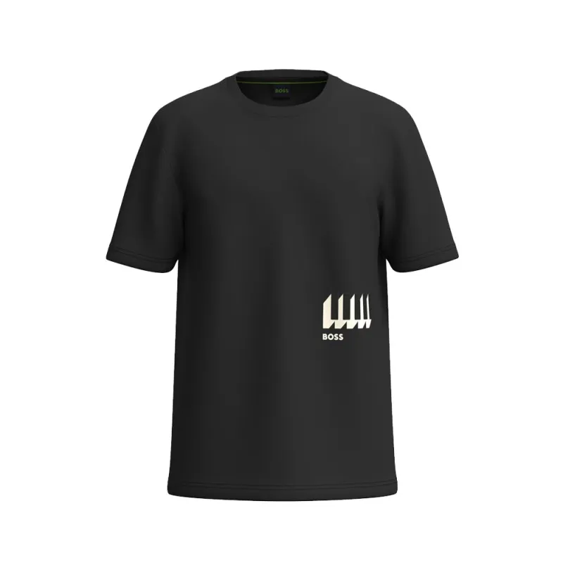 T-SHIRT NOIR BOSS AVEC LOGO 3D TEE 13