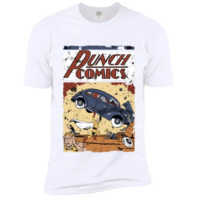 T-Shirt One Punch Man  Saitama Comics