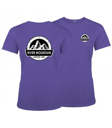 T-Shirt Sport Dame PABE1439 + 2 Logos