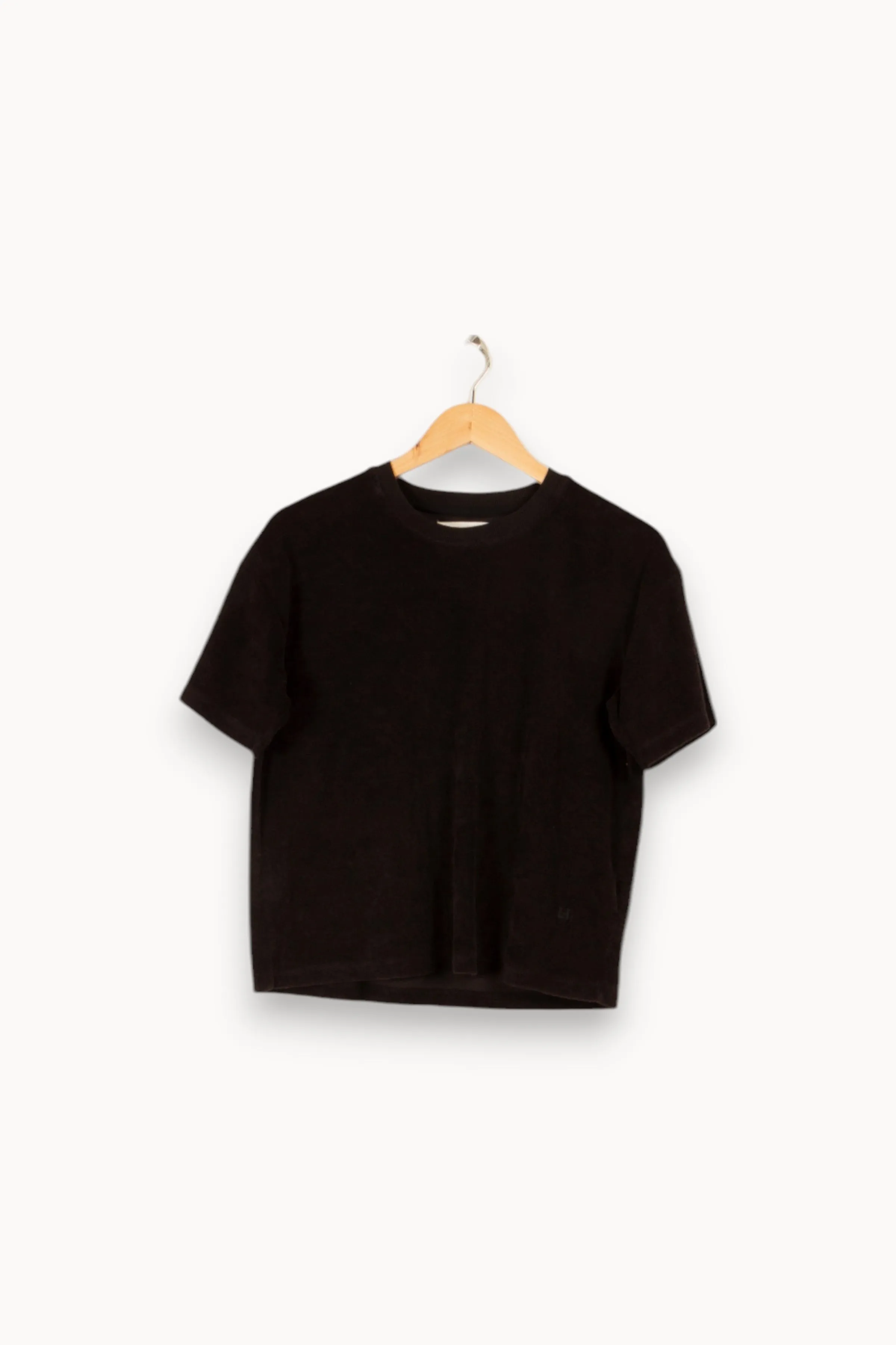 T-shirt épais noir - Taille XS/34