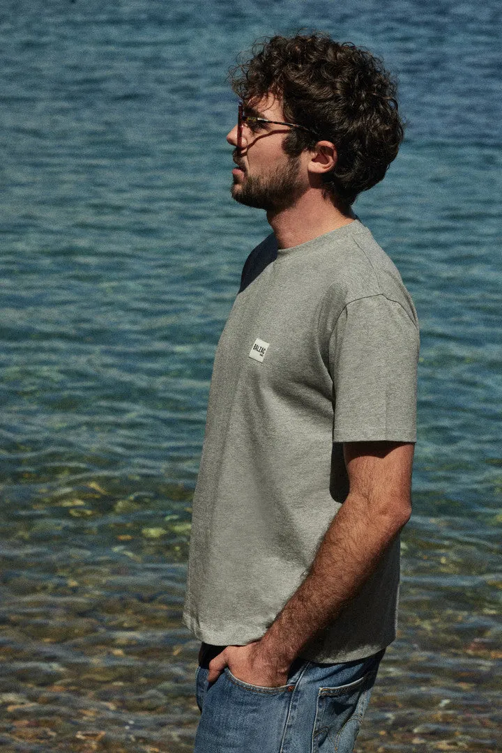 Tee-shirt Martel gris chiné