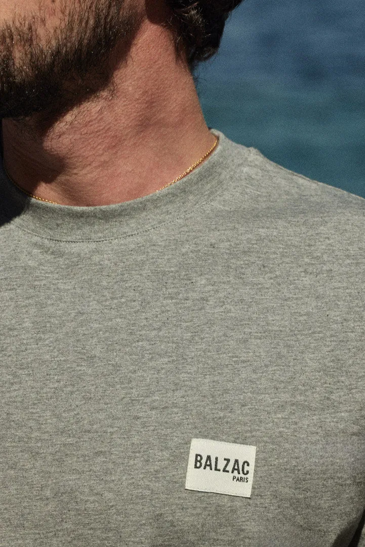 Tee-shirt Martel gris chiné