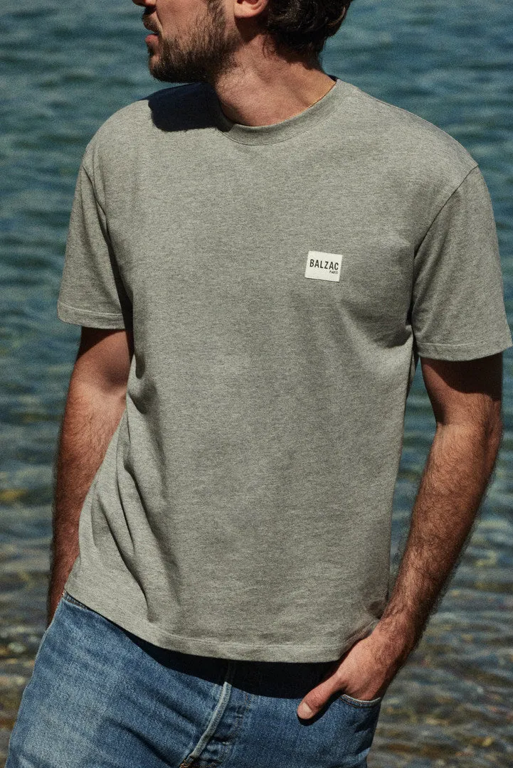 Tee-shirt Martel gris chiné