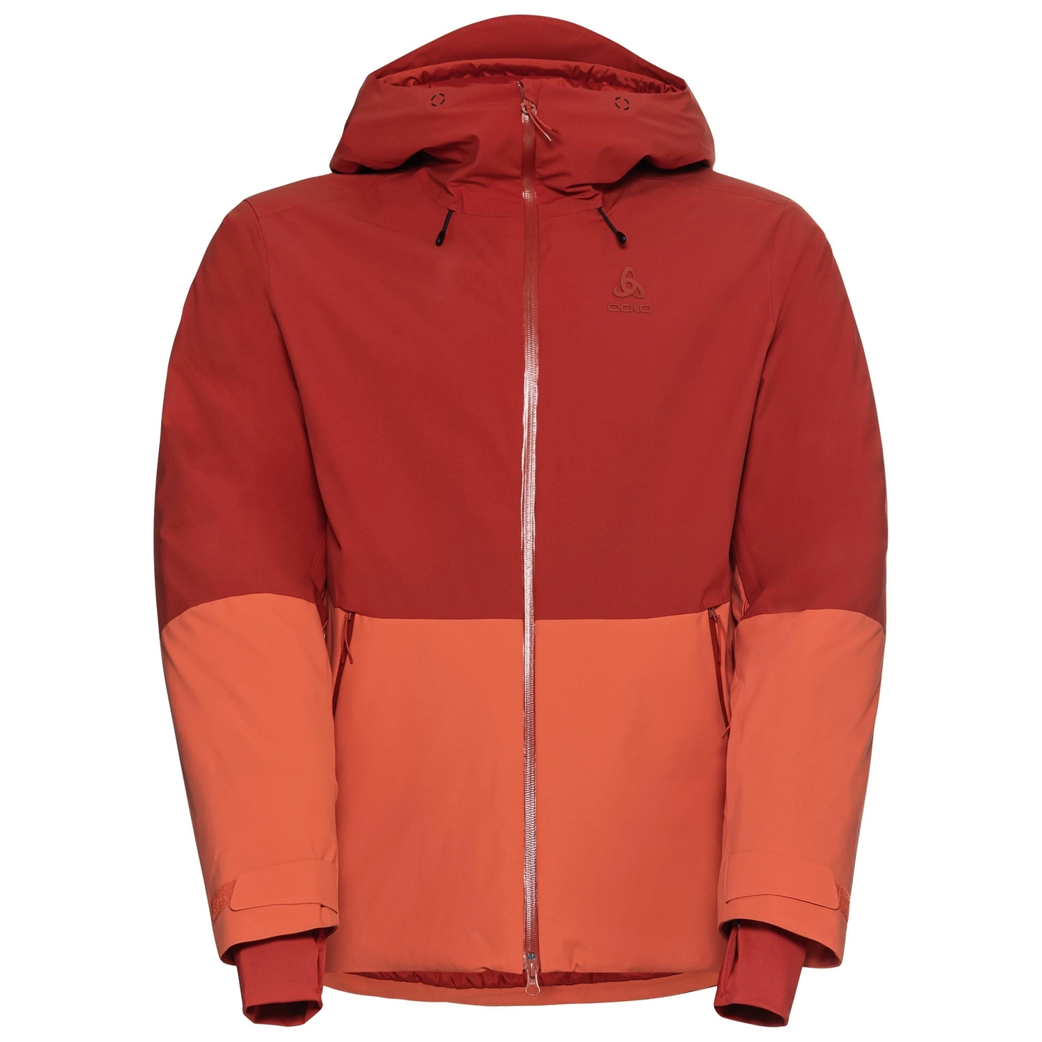 Veste de Ski Odlo Men Jacket Insulated Ski Bluebird S-Thermic Ketchup Orange Rust