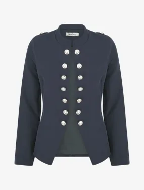 Veste droite style officier
