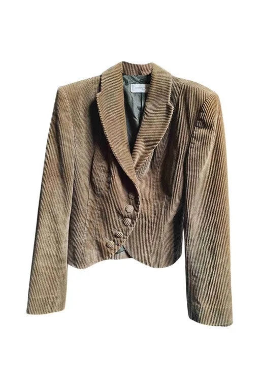 Veste en velours côtelé