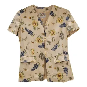 Veste à fleurs